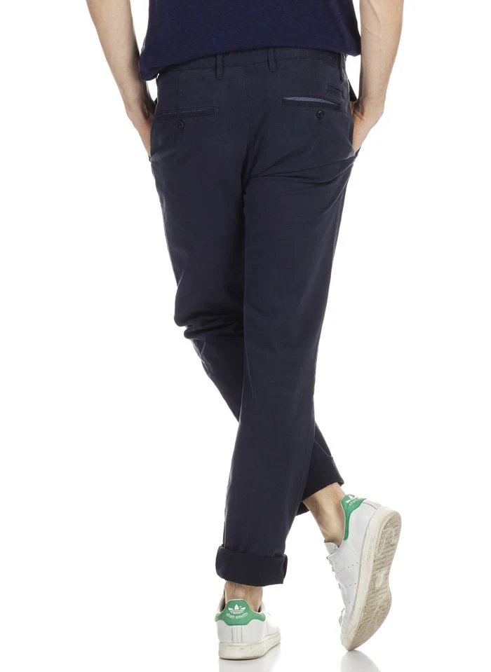 Marc O'Polo Chino Slim En Coton Stretch | Bleu 7 Marc O'Polo Chino Slim En Coton Stretch | Bleu – Bild 5