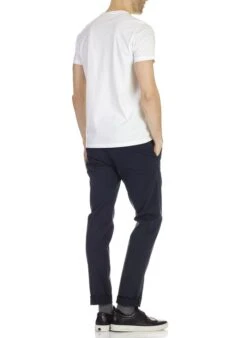 Marc O'Polo Chino Slim En Coton Stretch | Bleu 37 Marc O'Polo Chino Slim En Coton Stretch | Bleu -Sandro Geschaft 1277329