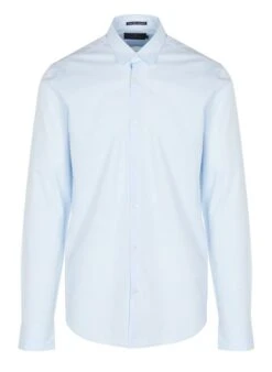 Scotch And Soda Chemise Col Classique Slim-fit En Coton | Bleu