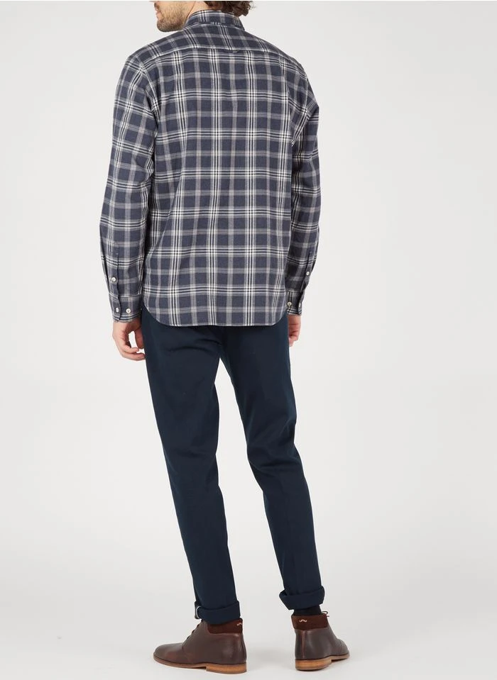 Marc O'Polo Chino Slim-fit En Coton Mélangé | Bleu 12 Marc O'Polo Chino Slim-fit En Coton Mélangé | Bleu – Bild 10