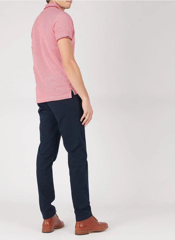 Marc O'Polo Chino Slim-fit En Coton Mélangé | Bleu 14 Marc O'Polo Chino Slim-fit En Coton Mélangé | Bleu – Bild 12