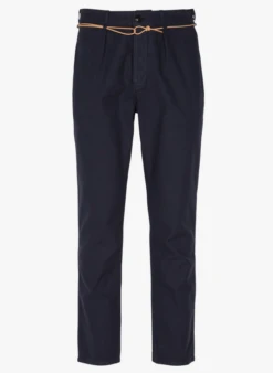 ONTARIO - Pantalon Droit En Coton | Bleu