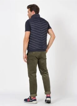 Armani Exchange Doudoune Sans Manches Regular-fit Matelassée | Bleu -Sandro Geschaft 3197640