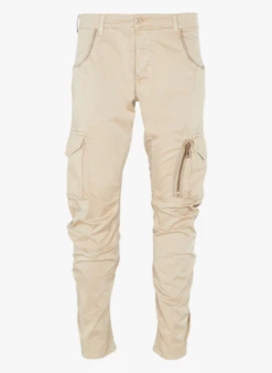 LE TEMPS DES CERISES Pantalon Treillis Avec Poches En Coton | Beige