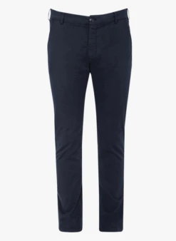 Schott Chino Regular-fit En Coton Stretch | Bleu