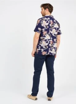 Schott Chino Regular-fit En Coton Stretch | Bleu -Sandro Geschaft 3592386