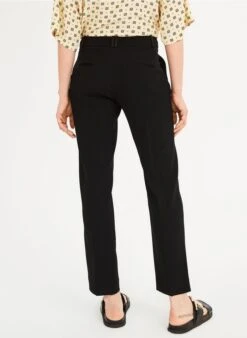 CLAUDIE PIERLOT POUPIN - Pantalon Droit | Noir -Sandro Geschaft 3659884