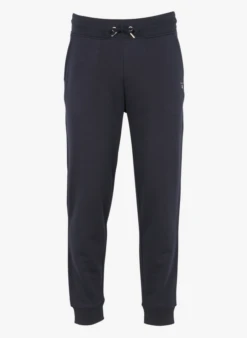 Gant ORIGINAL SWEAT PANTS - Jogging Droit Brodé En Coton Mélangé | Bleu