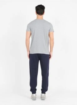 Gant ORIGINAL SWEAT PANTS - Jogging Droit Brodé En Coton Mélangé | Bleu -Sandro Geschaft 3675270