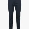 Scotch And Soda Pantalon Droit En Coton Biologique Mélangé | Bleu -Sandro Geschaft 3702945