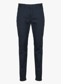 Scotch And Soda Pantalon Droit En Coton Biologique Mélangé | Bleu