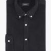 Chemise Col Américain Regular Fit En Coton | Bleu -Sandro Geschaft 3810227