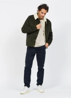 Chino Slim En Coton | Bleu -Sandro Geschaft 3839217