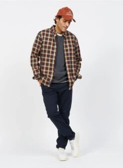 Chino Slim En Coton | Bleu -Sandro Geschaft 3839223