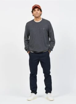 Chino Slim En Coton | Bleu -Sandro Geschaft 3839229