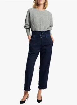 Vanessa Bruno EPAGNY - Pantalon Carotte En Coton | Bleu