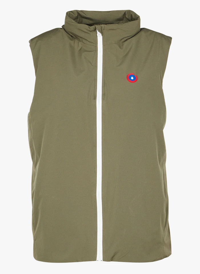 OPERA - Doudoune Col Montant Sans Manches | Kaki 3 OPERA - Doudoune Col Montant Sans Manches | Kaki