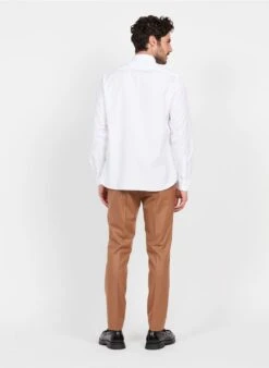 Chemise Col Classique Regular-fit En Coton | Blanc -Sandro Geschaft 3949414