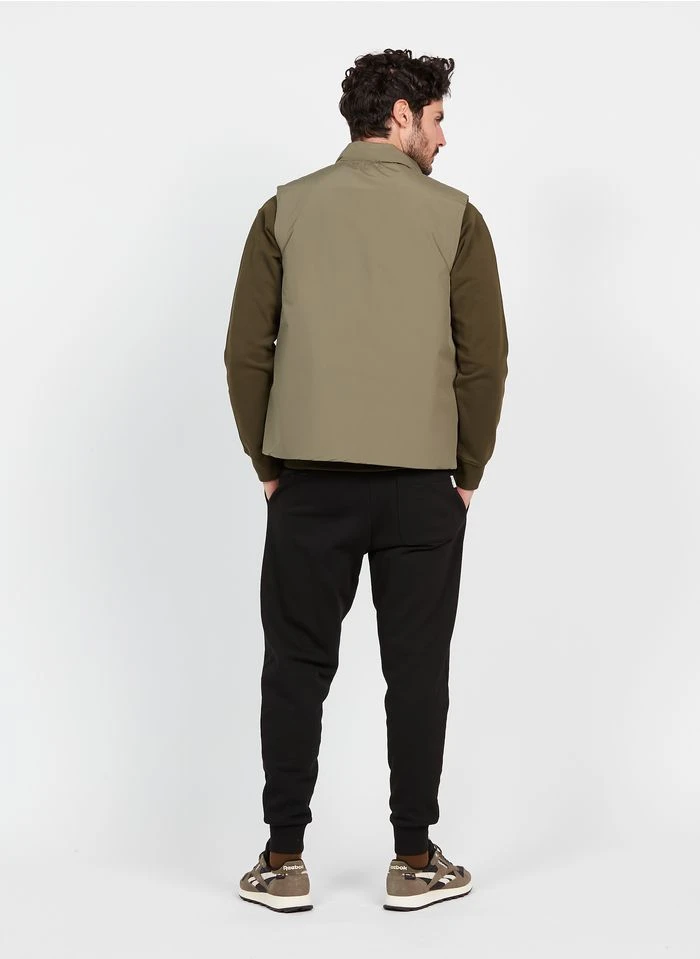 OPERA - Doudoune Col Montant Sans Manches | Kaki 7 OPERA - Doudoune Col Montant Sans Manches | Kaki – Bild 5