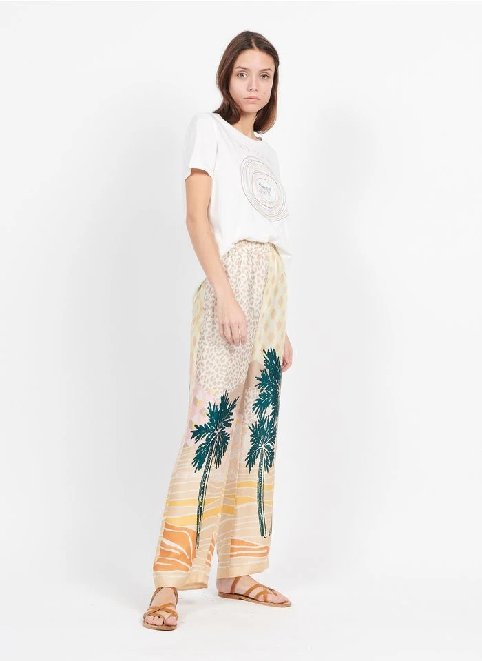 AVERY - Pantalon Fluide à Imprimé | Multicolore 7 AVERY - Pantalon Fluide à Imprimé | Multicolore – Bild 5