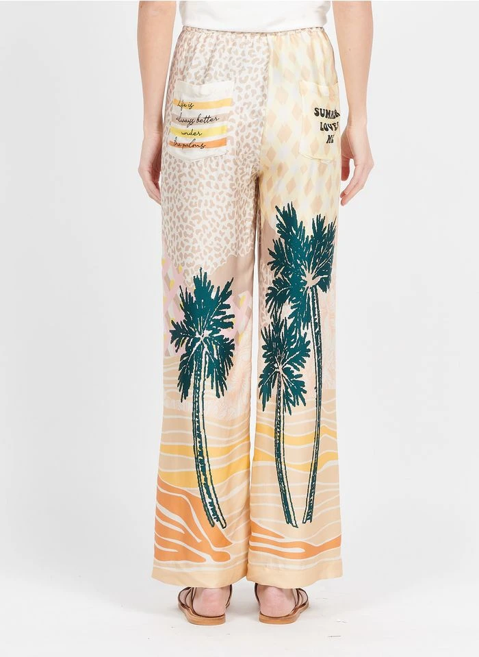 AVERY - Pantalon Fluide à Imprimé | Multicolore 4 AVERY - Pantalon Fluide à Imprimé | Multicolore – Bild 2