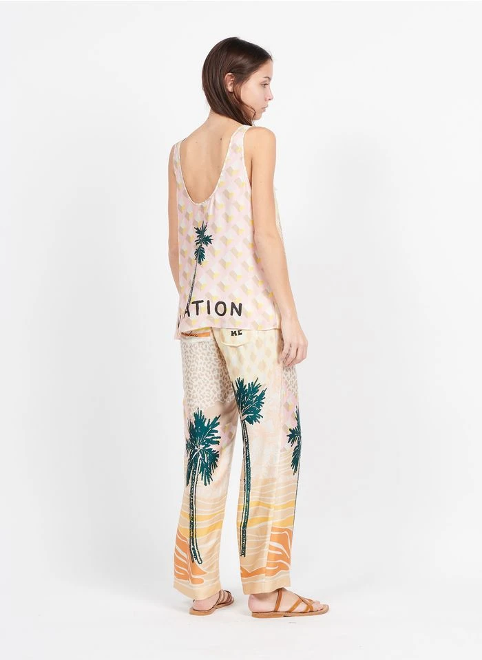 AVERY - Pantalon Fluide à Imprimé | Multicolore 10 AVERY - Pantalon Fluide à Imprimé | Multicolore – Bild 8