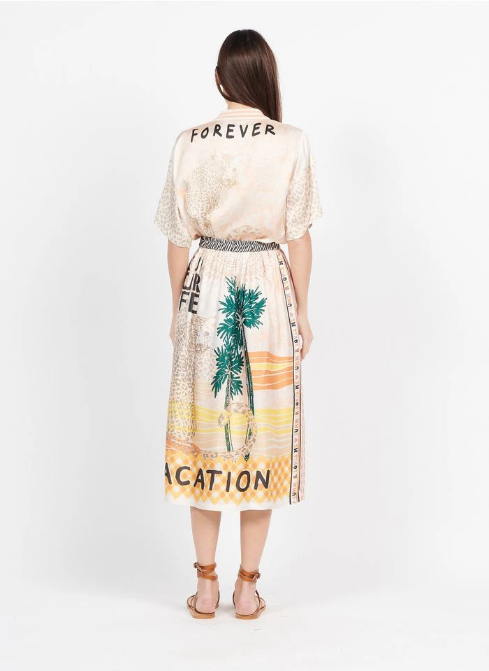 AVERY - Pantalon Fluide à Imprimé | Multicolore 14 AVERY - Pantalon Fluide à Imprimé | Multicolore – Bild 12