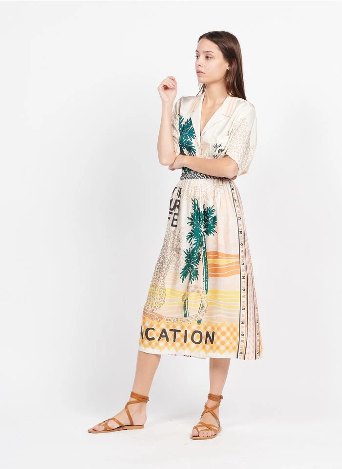 AVERY - Pantalon Fluide à Imprimé | Multicolore 13 AVERY - Pantalon Fluide à Imprimé | Multicolore – Bild 11