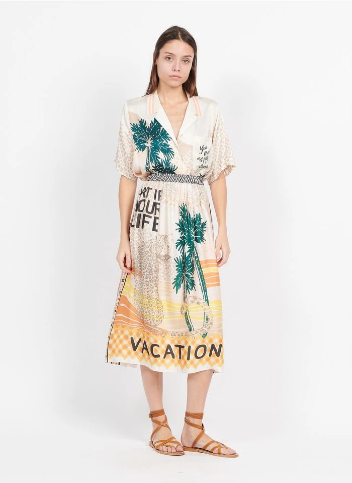 AVERY - Pantalon Fluide à Imprimé | Multicolore 6 AVERY - Pantalon Fluide à Imprimé | Multicolore – Bild 4