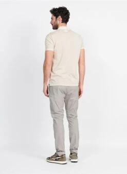 Ikks Pantalon Slim En Coton Imprimé | Beige -Sandro Geschaft 3952320