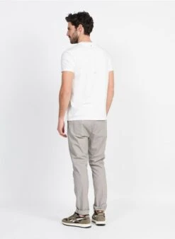 Ikks Pantalon Slim En Coton Imprimé | Beige -Sandro Geschaft 3952330
