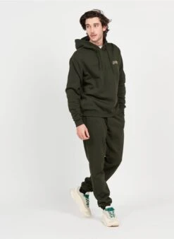 Les Deux Jogging Logo Brodé En Coton | Noir -Sandro Geschaft 3977004