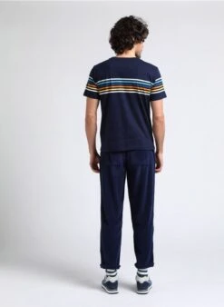 American Vintage PADOW - Pantalon Côtelé En Coton | Bleu 36 American Vintage PADOW - Pantalon Côtelé En Coton | Bleu -Sandro Geschaft 4016745