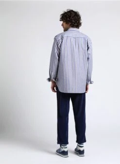 American Vintage PADOW - Pantalon Côtelé En Coton | Bleu 40 American Vintage PADOW - Pantalon Côtelé En Coton | Bleu -Sandro Geschaft 4016751 1