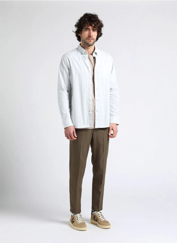 Samsoe Samsoe SMITHY - Pantalon Slim | Gris 8 Samsoe Samsoe SMITHY - Pantalon Slim | Gris – Bild 6