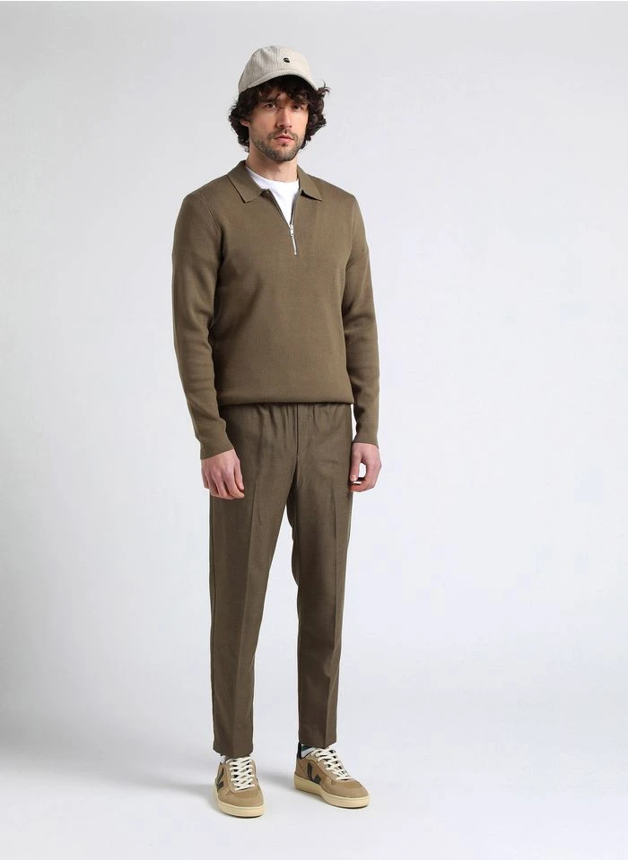 Samsoe Samsoe SMITHY - Pantalon Slim | Gris 14 Samsoe Samsoe SMITHY - Pantalon Slim | Gris – Bild 12