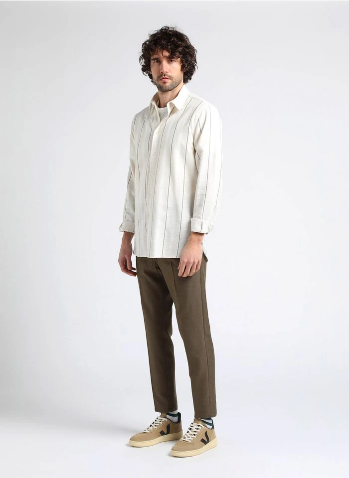 Samsoe Samsoe SMITHY - Pantalon Slim | Gris 18 Samsoe Samsoe SMITHY - Pantalon Slim | Gris – Bild 16