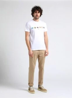 Calvin Klein Chino Slim En Coton Mélangé | Beige -Sandro Geschaft 4016831