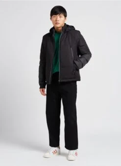 Boss Parka Col Montant à Capuche | Noir -Sandro Geschaft 4017338