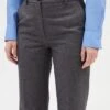 CLAUDIE PIERLOT PLEASE - Pantalon De Tailleur En Laine Mélangée | Gris 2 CLAUDIE PIERLOT PLEASE - Pantalon De Tailleur En Laine Mélangée | Gris -Sandro Geschaft 4028874