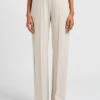 Max Mara Leisure GHIRBA - Pantalon Droit Fluide | Beige -Sandro Geschaft 4034888