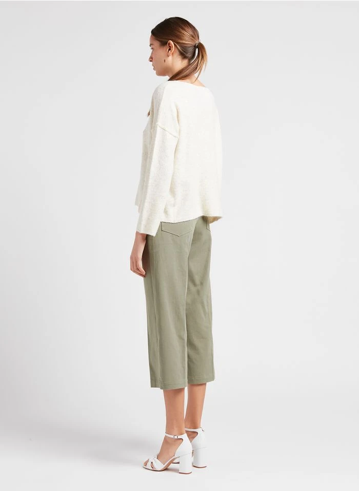 IMAGINATIVE - Pantalon Droit 7/8ème En Coton | 5 IMAGINATIVE - Pantalon Droit 7/8ème En Coton | – Bild 3