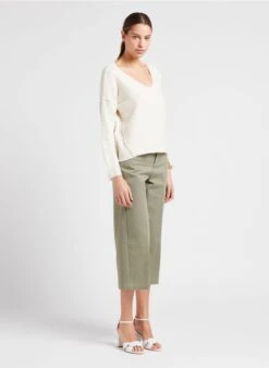 IMAGINATIVE - Pantalon Droit 7/8ème En Coton | 6 IMAGINATIVE - Pantalon Droit 7/8ème En Coton | -Sandro Geschaft 4035770