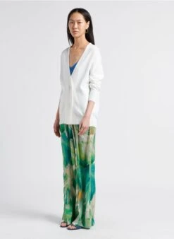TWINSET Pantalon Palazzo Imprimé Tie And Dye | Vert 16 TWINSET Pantalon Palazzo Imprimé Tie And Dye | Vert -Sandro Geschaft 4039209