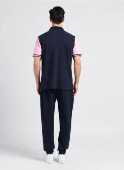 Eden Park Pantalon De Jogging En Coton Mélangé | Bleu -Sandro Geschaft 4053733