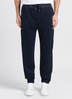 Eden Park Pantalon De Jogging En Coton Mélangé | Bleu -Sandro Geschaft 4053736