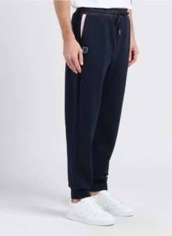 Eden Park Pantalon De Jogging En Coton Mélangé | Bleu -Sandro Geschaft 4053737
