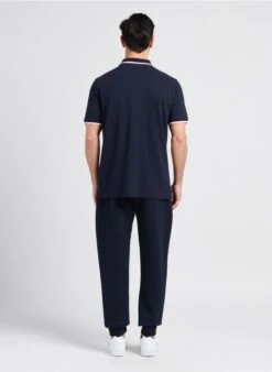 Eden Park Pantalon De Jogging En Coton Mélangé | Bleu -Sandro Geschaft 4053738