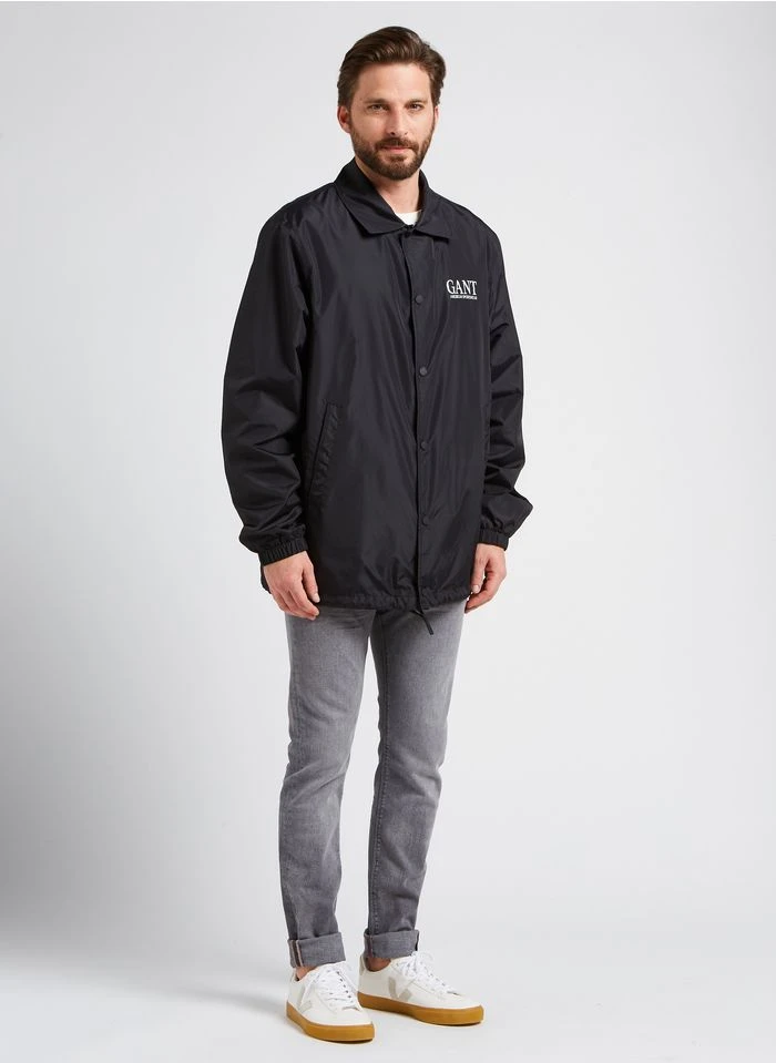 Gant Coupe-vent Imperméable Col Classique | Noir 5 Gant Coupe-vent Imperméable Col Classique | Noir – Bild 3