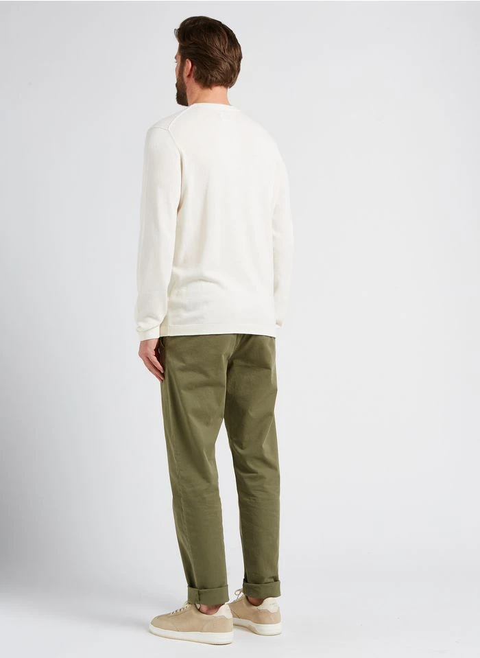 Marc O'Polo Pantalon Chino En Coton | Kaki 7 Marc O'Polo Pantalon Chino En Coton | Kaki – Bild 5